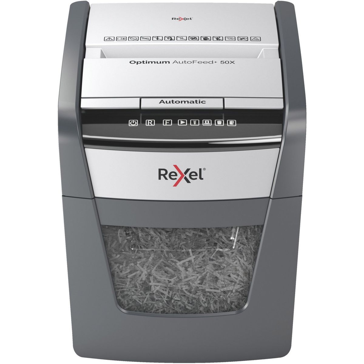 Rexel Optimum AutoFeed+ 50X krydsmakulator P4 20L