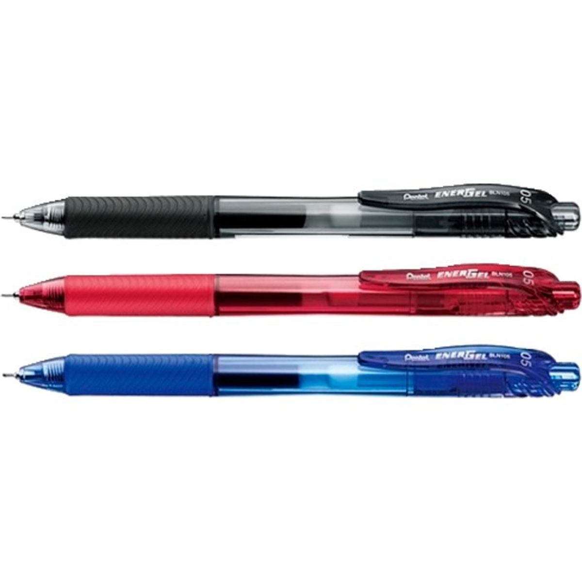 Pentel Energel X BLN105 kuglepen 0,5mm rød