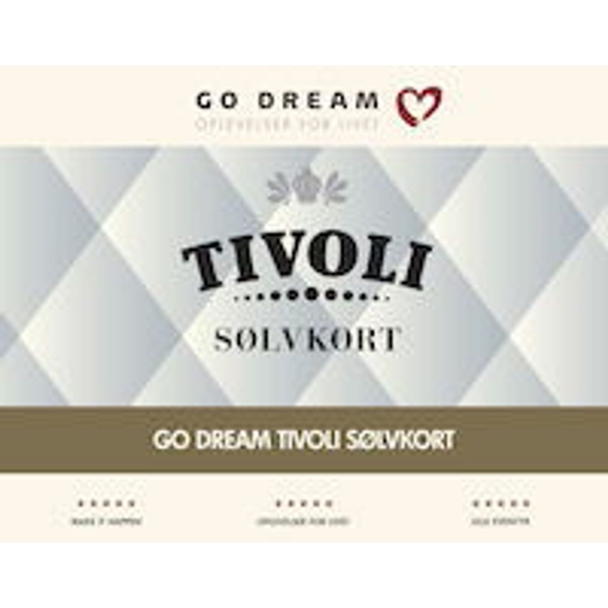 GoDream Tivoli sølvkort