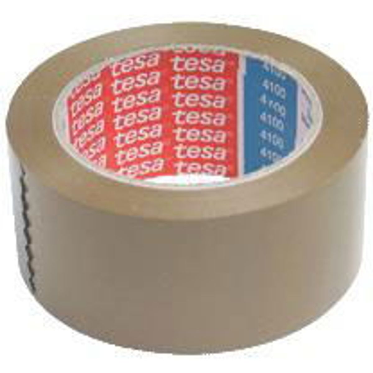 Tesa 4100 pakketape Præget PVC-folie 65 my brun