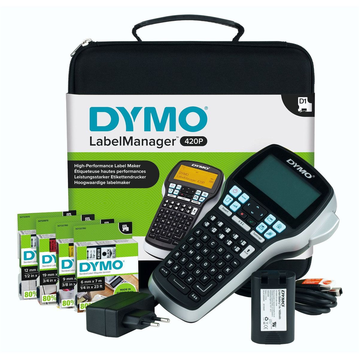 Dymo LabelManager 420P labelprinter valuepack