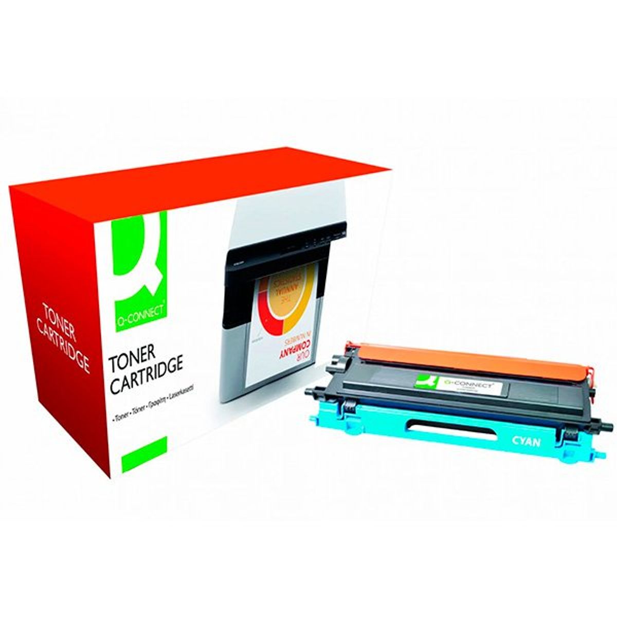 Q-connect TN-135C toner cyan 4000 sider