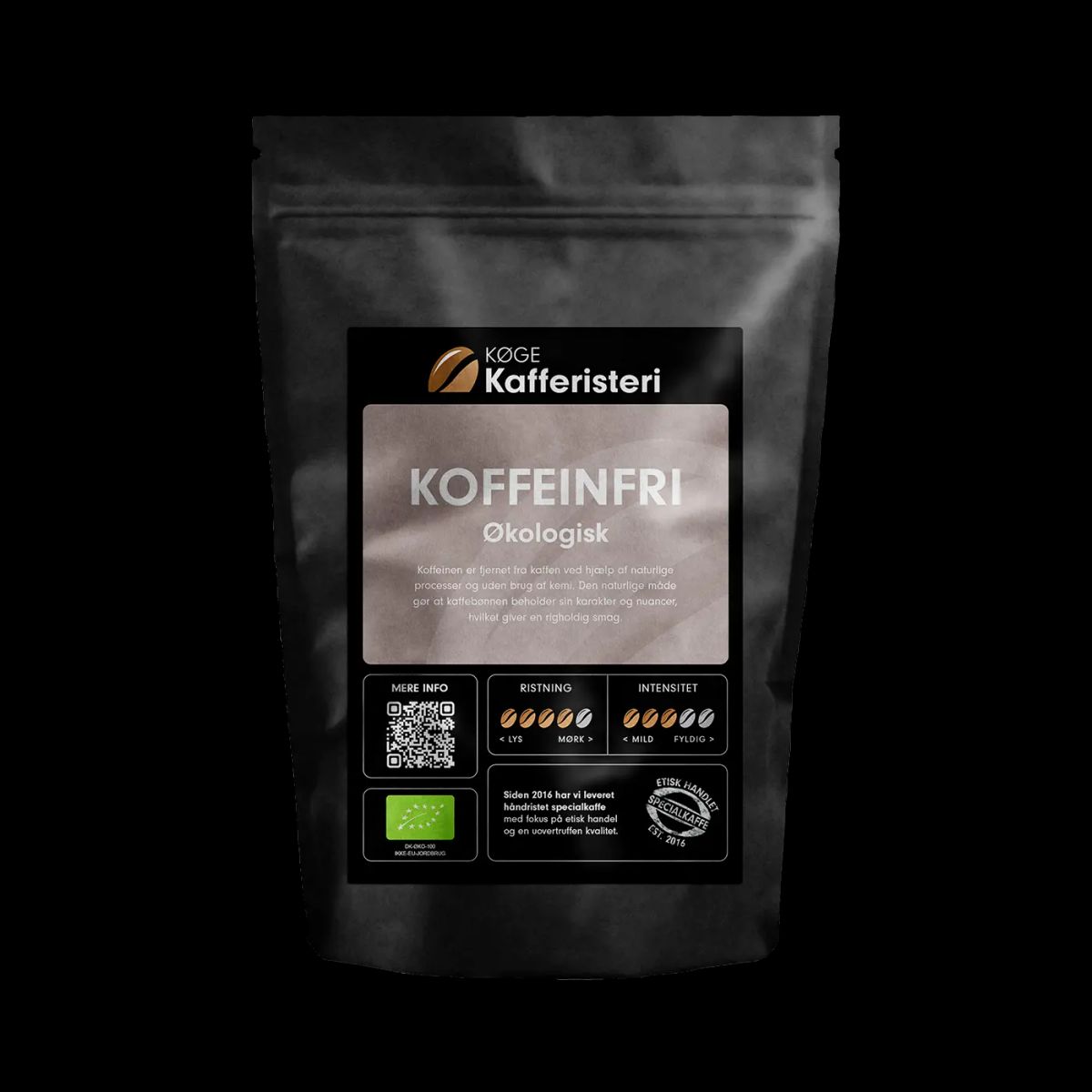 KOFFEINFRI Økologisk kaffe på abonnement