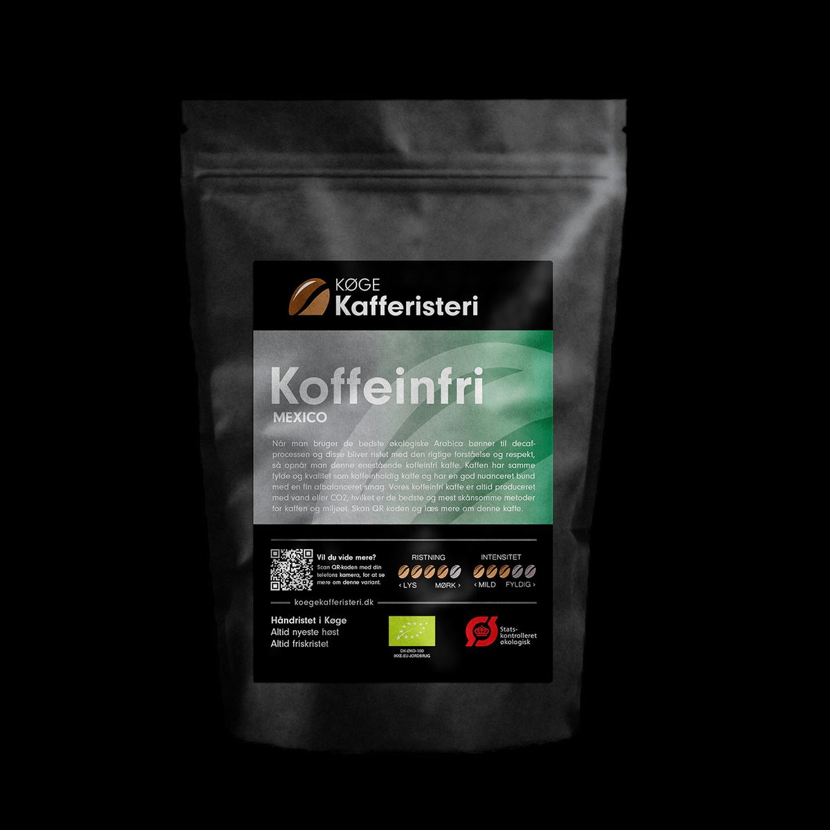 KOFFEINFRI Økologisk kaffe på abonnement