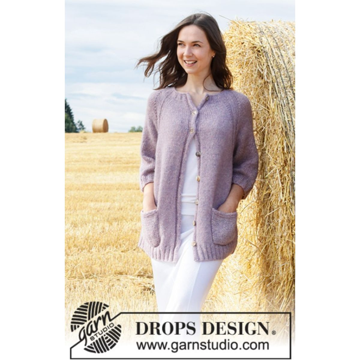 223-36 Lavender Pocket by DROPS Design, fra Viking