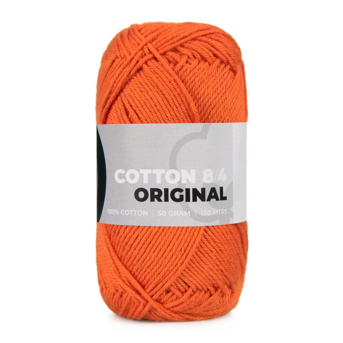 Mayflower Cotton 8/4 - 1494 Mørk Orange, Bomuldsgarn, fra Mayflower