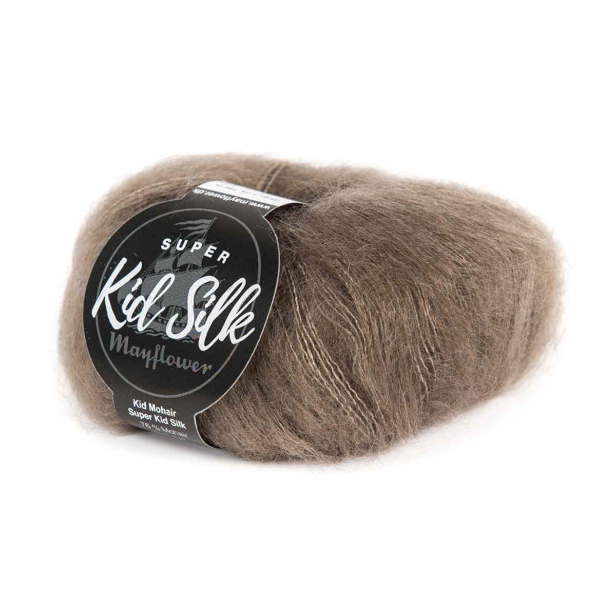 Mayflower Super Kid Silk - Mokka 04, Mohair/Silk, fra Mayflower