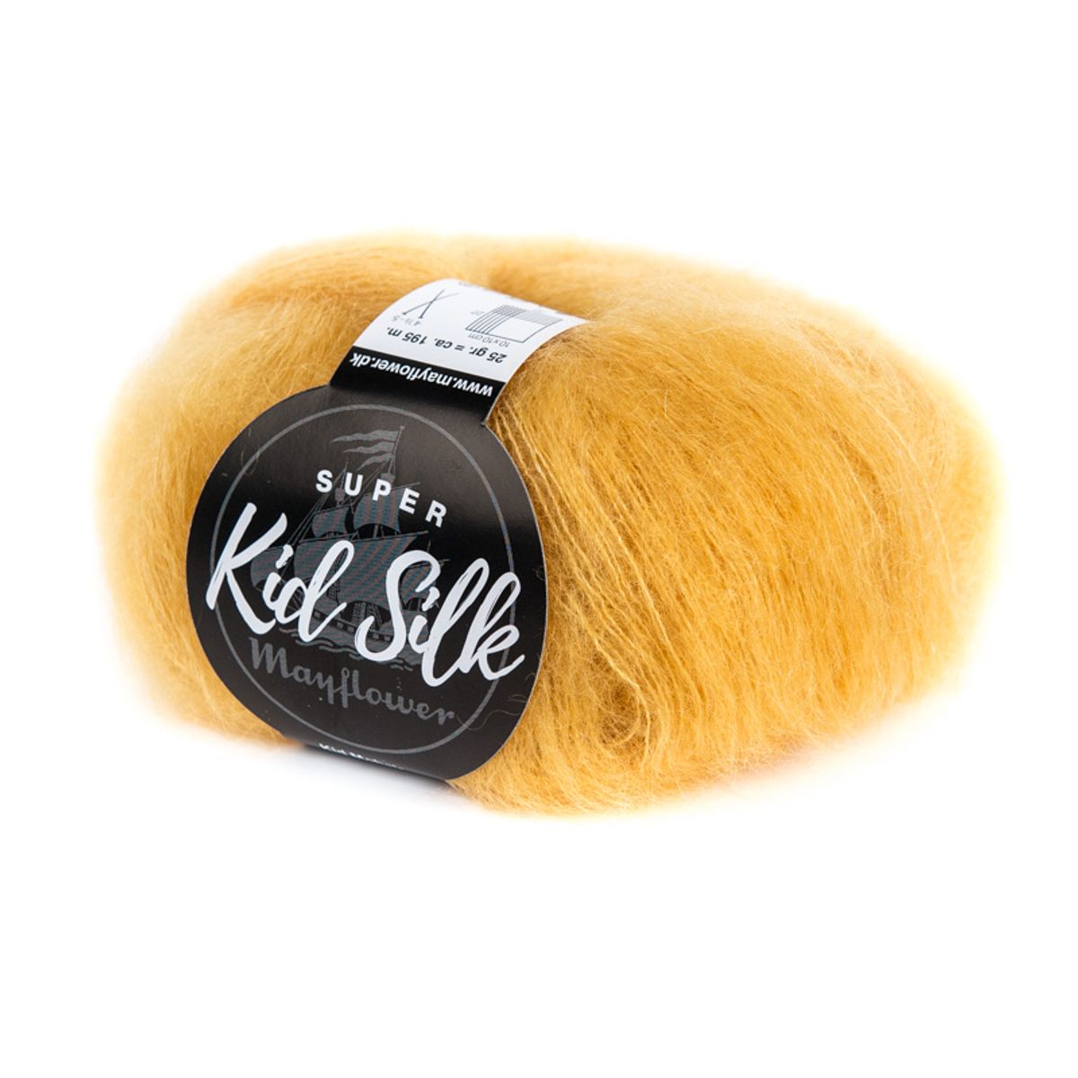 Mayflower Super Kid Silk - Oliven 21, Mohair/Silk, fra Mayflower