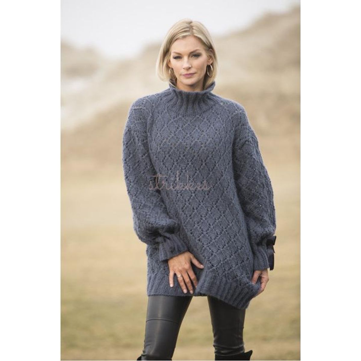 "Dønning" Genser - Viking Design 1807-6 Kit - XS-XL - Viking Alpaca Bris, fra Viking