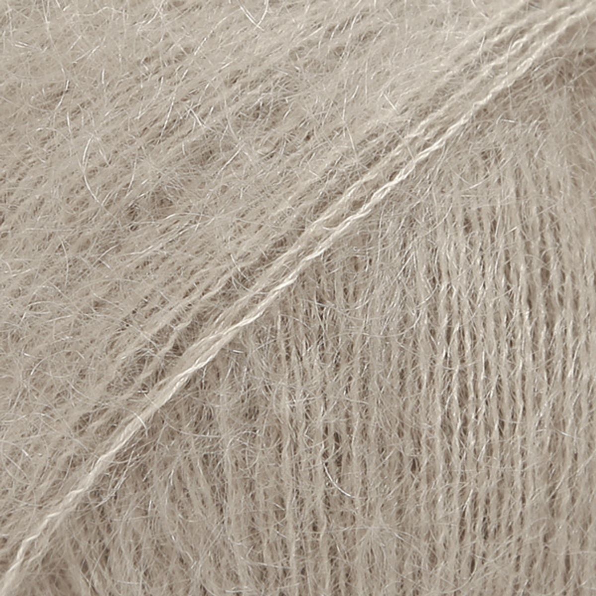 DROPS Kid-Silk Unicolor 12 Beige, Mohair, fra DROPS Design