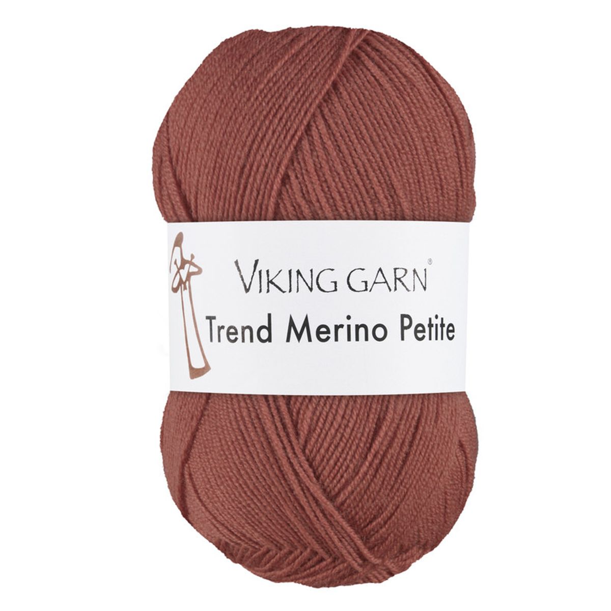 Viking Trend Merino Petite 370 Lys Burgunder, Merinould, fra Viking