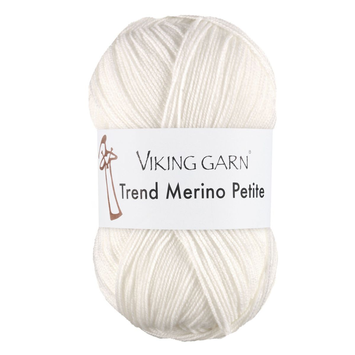 Viking Trend Merino Petite 300 Hvid, Merinould, fra Viking