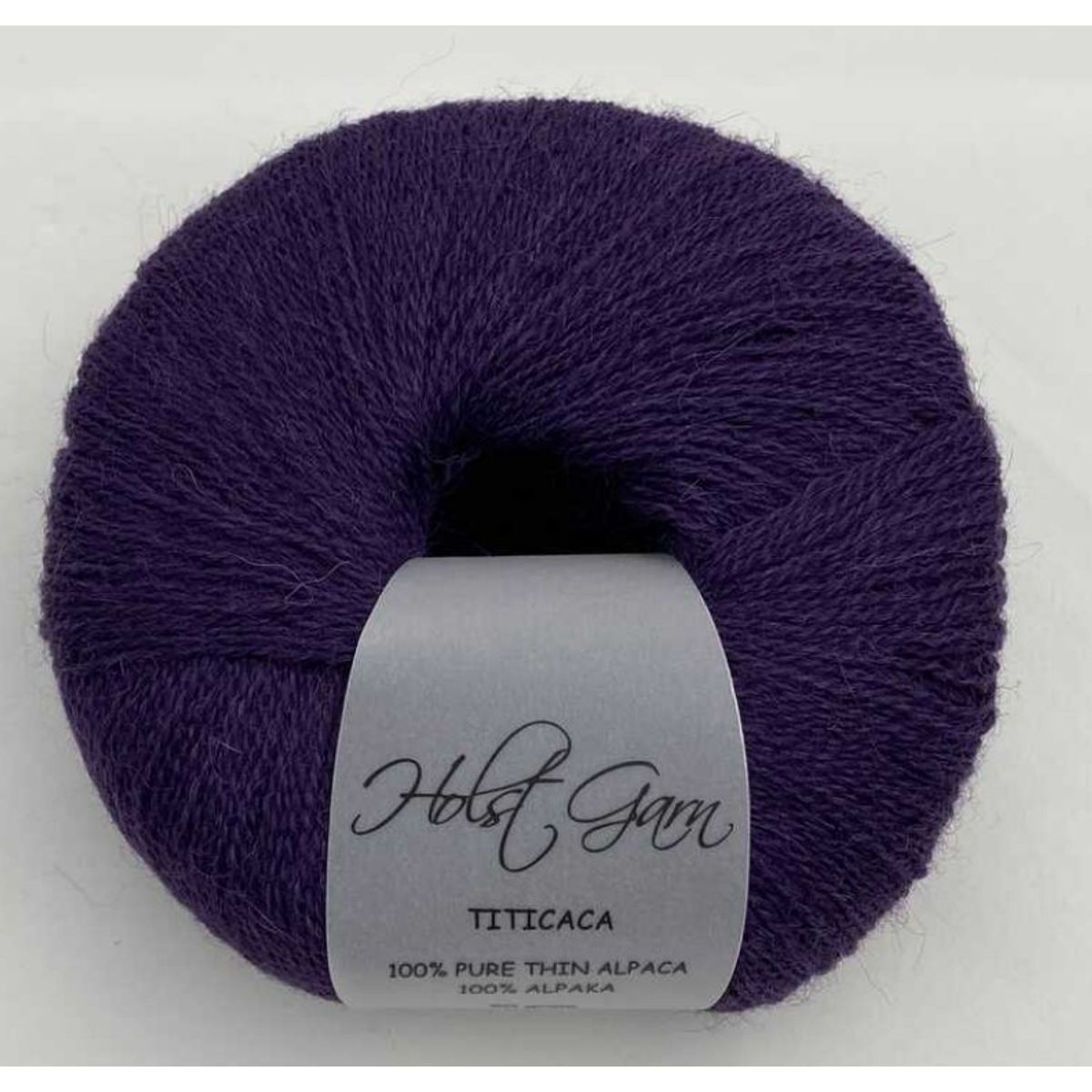 Holst Garn Titicaca - 27 Purple Rose, 100% Tynd Alpaca, fra Holst Garn