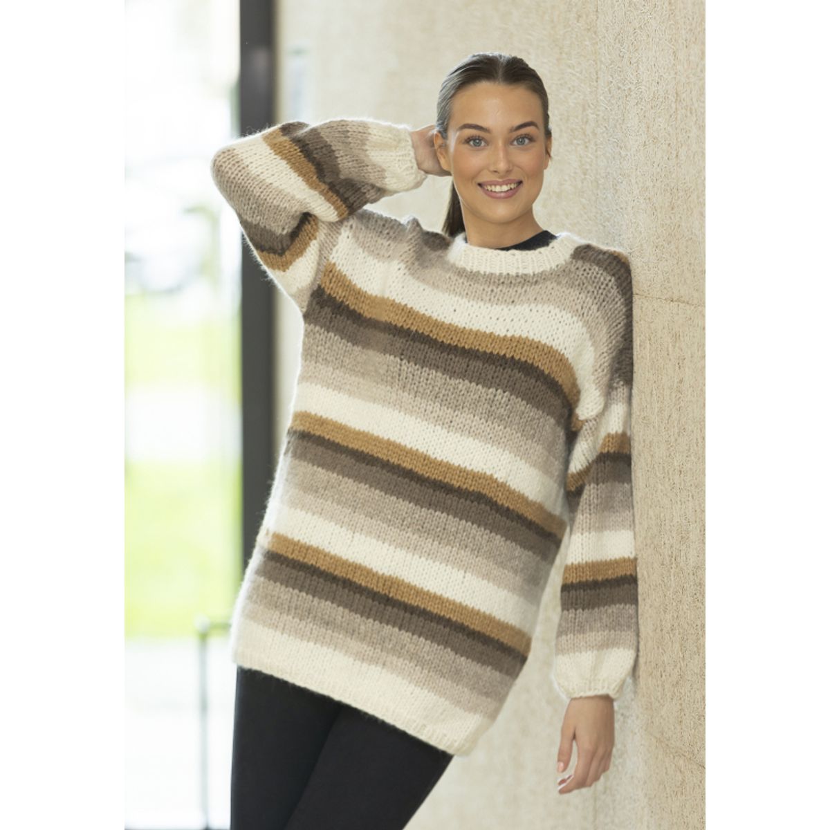 "Cally" Genser - Viking Design 2340-12 Kit - XS-XL - Viking Alpaca Bris, fra Viking