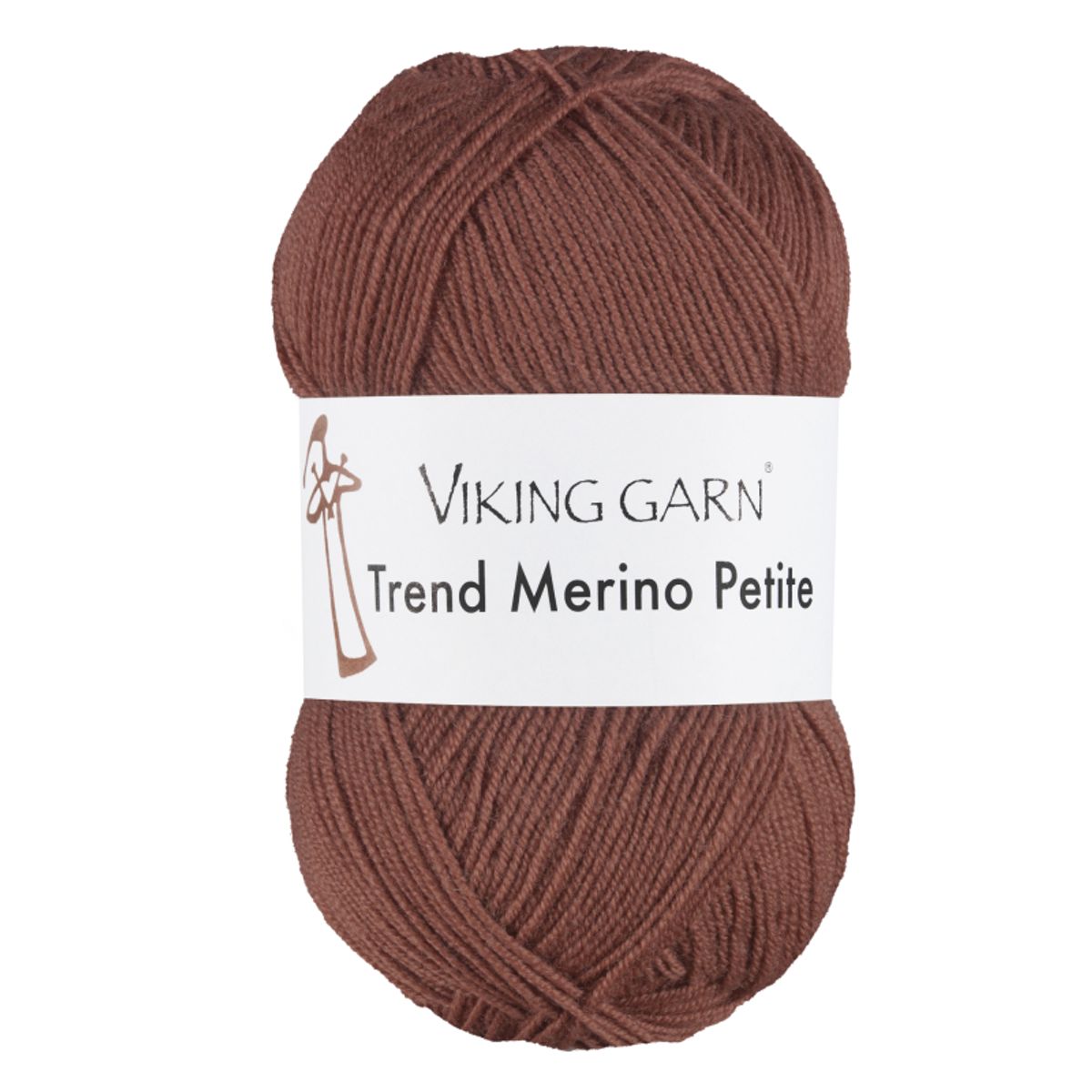 Viking Trend Merino Petite 371 Burgunder, Merinould, fra Viking