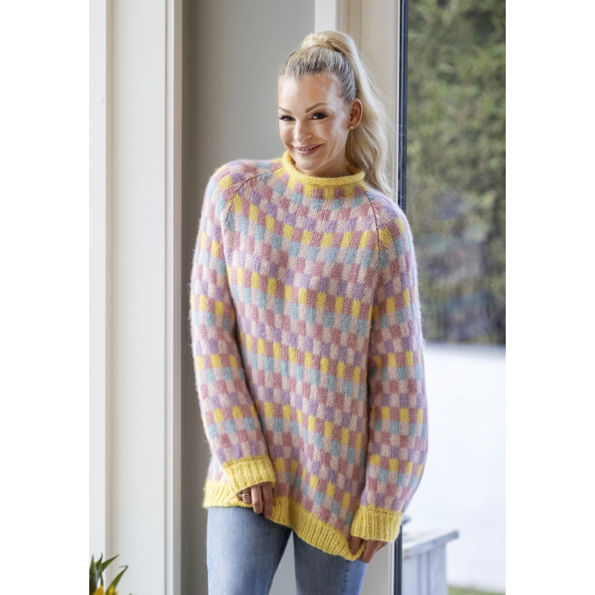 "Ember" Genser - Viking Design 2416-11 Kit - XS-XXL - Viking Alpaca Bris, fra Viking