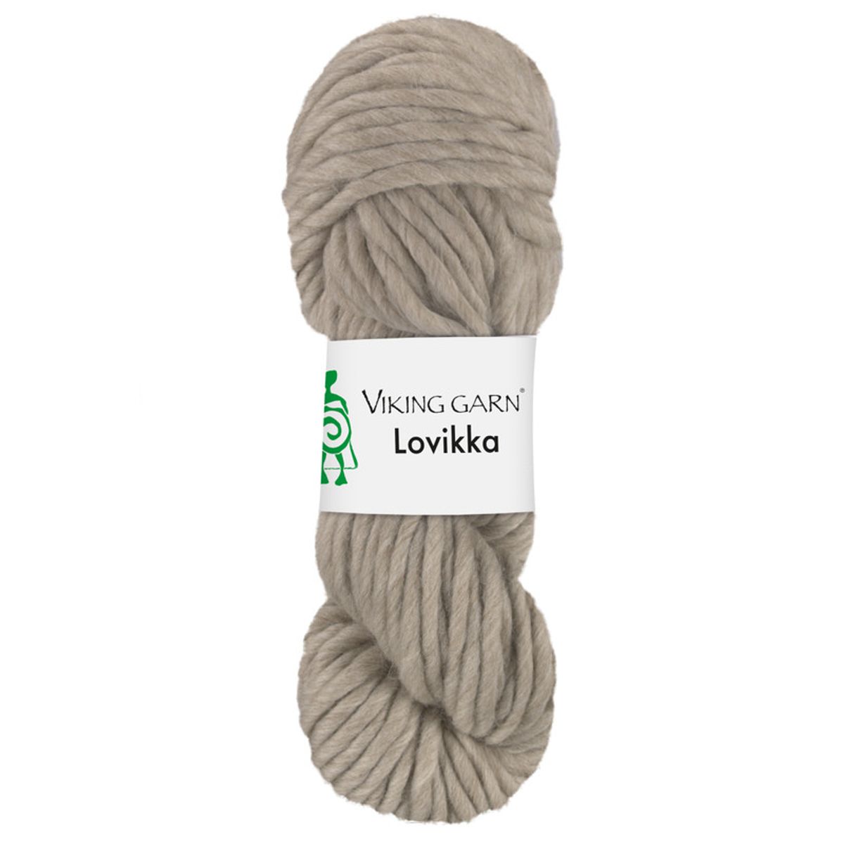 Viking Lovikka 207 Beige, Uldgarn, fra Viking