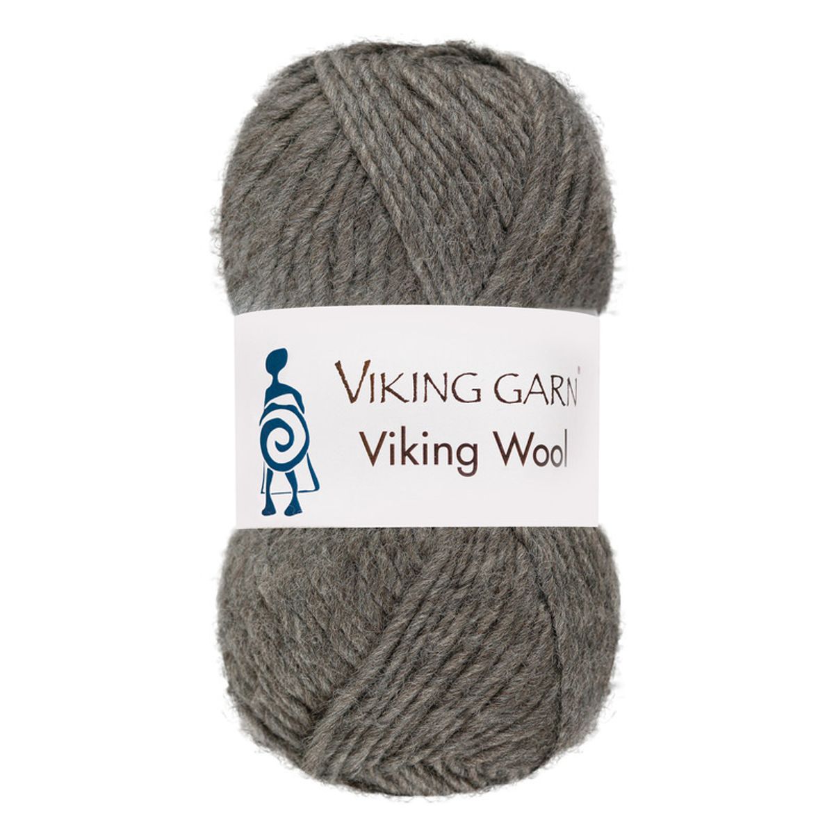 Viking Wool 515 Grå, Uldgarn, fra Viking