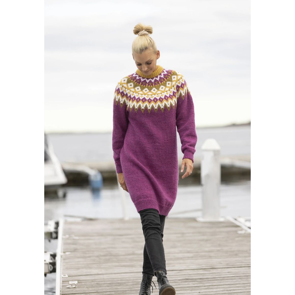 "Kraft" tunika - Viking Design 2329-4 Kit - XS-XXL - Viking Wool, fra Viking