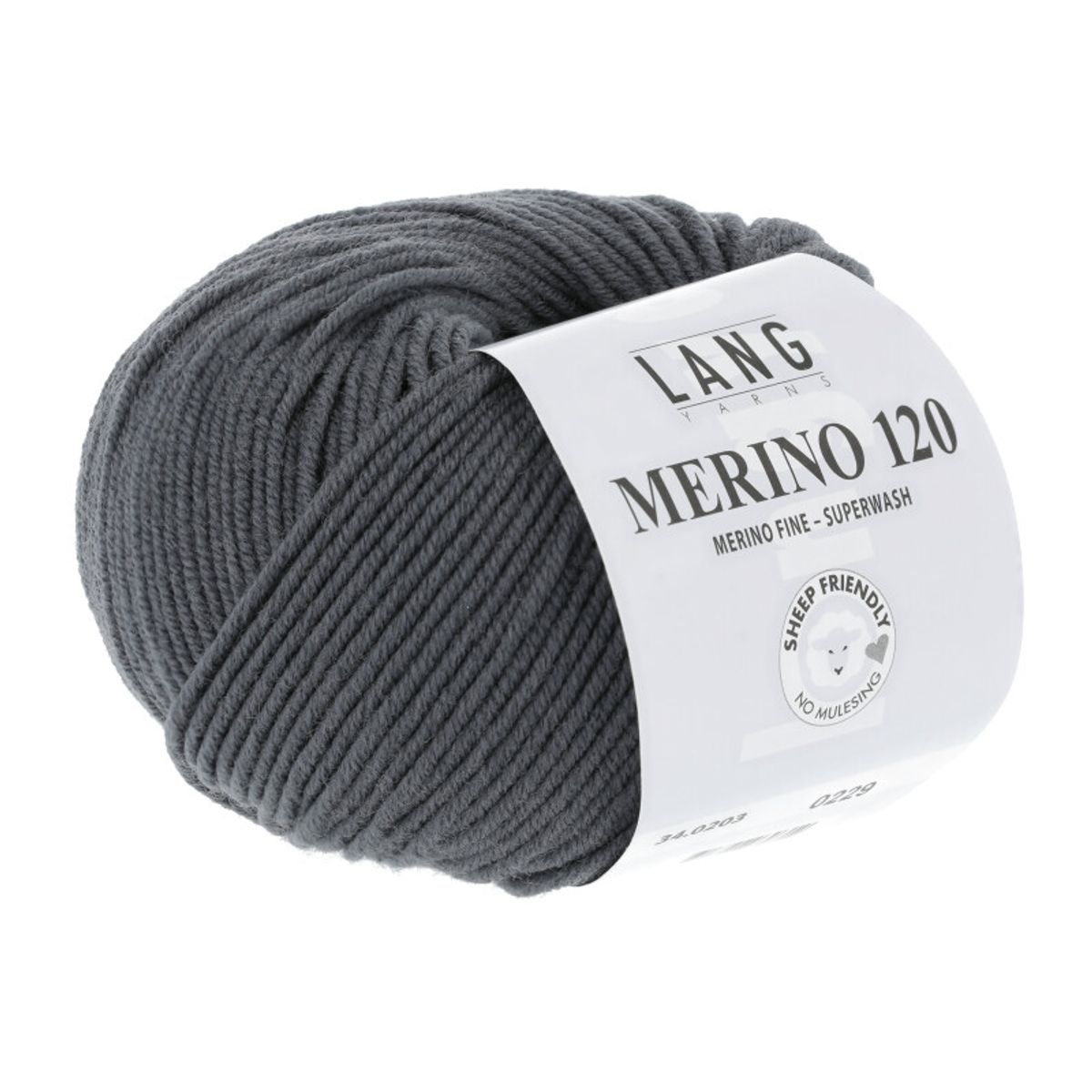 Lang Yarns Merino 120 - 0203, Merinould, fra LangYarns