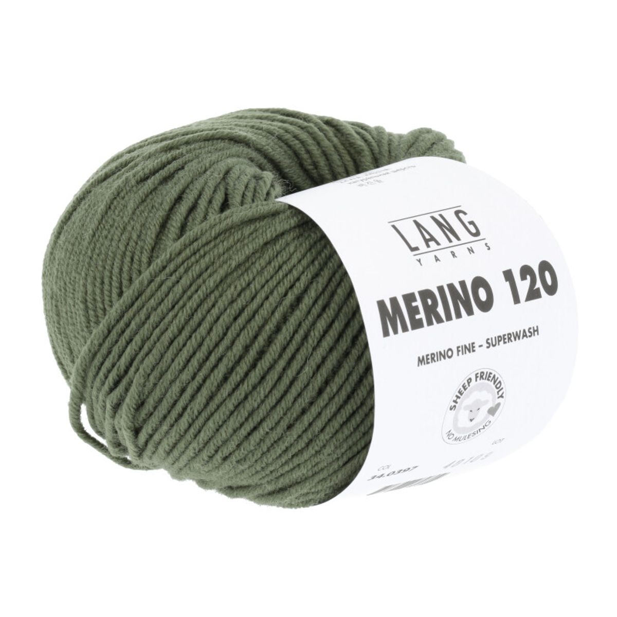 Lang Yarns Merino 120 - 0397, Merinould, fra LangYarns