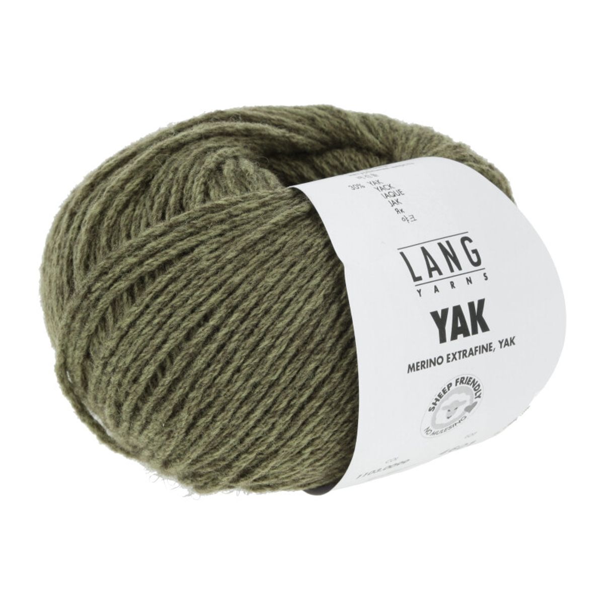 Lang Yarns Yak - 0099, Merinould/Yak, fra LangYarns