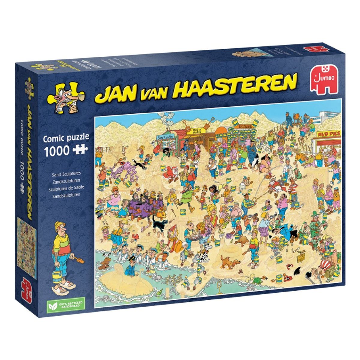 Jan van Haasteren - Sand Skulpturer (1000 brikker)