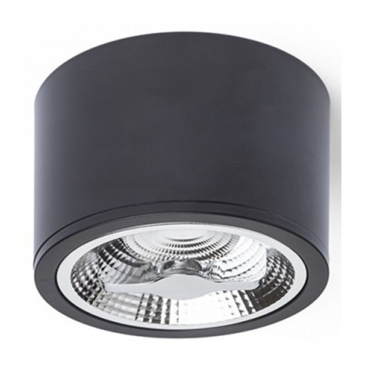 Kelly påbygningsspot Ø12 cm 15W LED - Sort