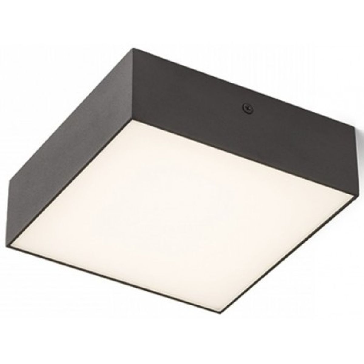 Larisa SQ Plafond 17 x 17 cm 15W LED - Sort