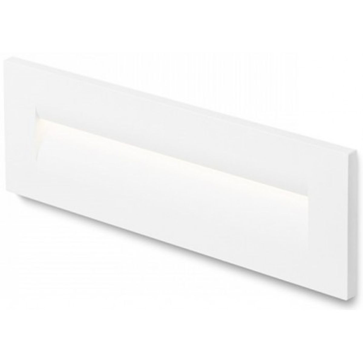 Rasq Væglampe til indbygning 25 x 8,6 cm 8,5W LED - Hvid