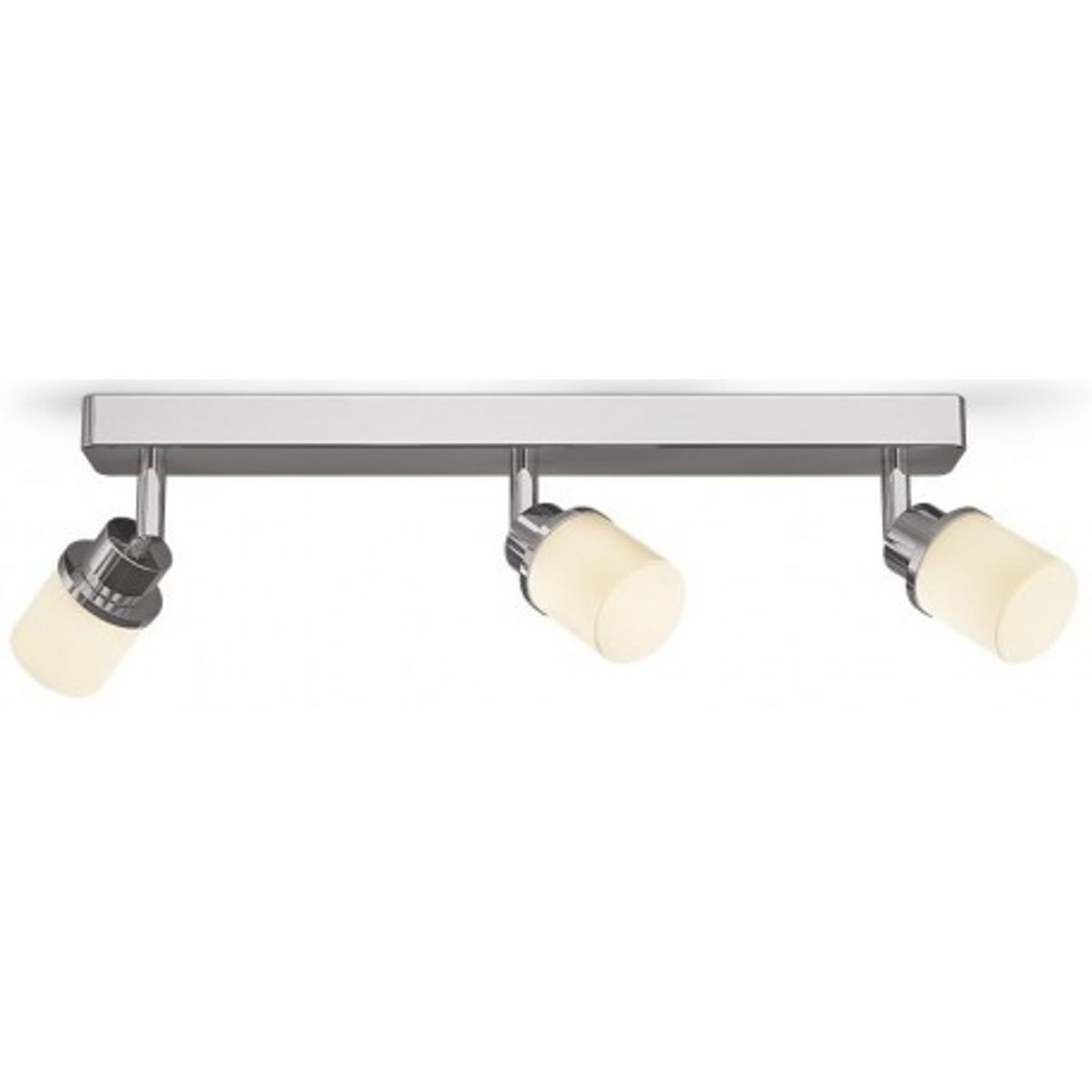 LINN Badeværelseslampe B40 cm 3 x G9 LED - Krom/Opalhvid