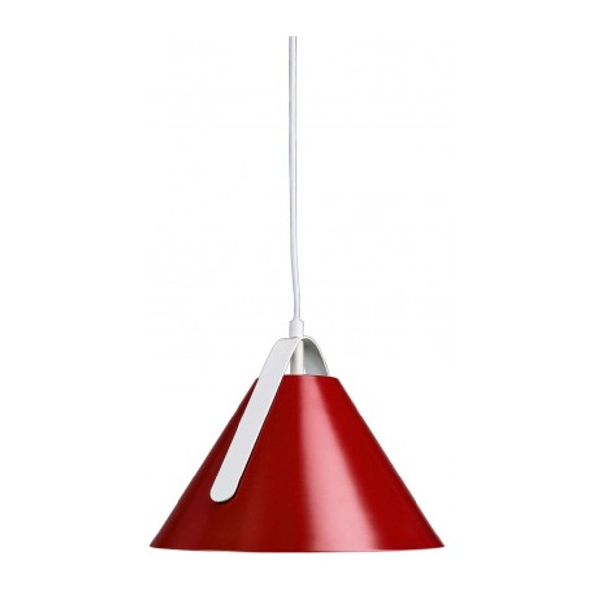 Diversity loftlampe Ø28 cm 1 x E27 - Rød/Hvid