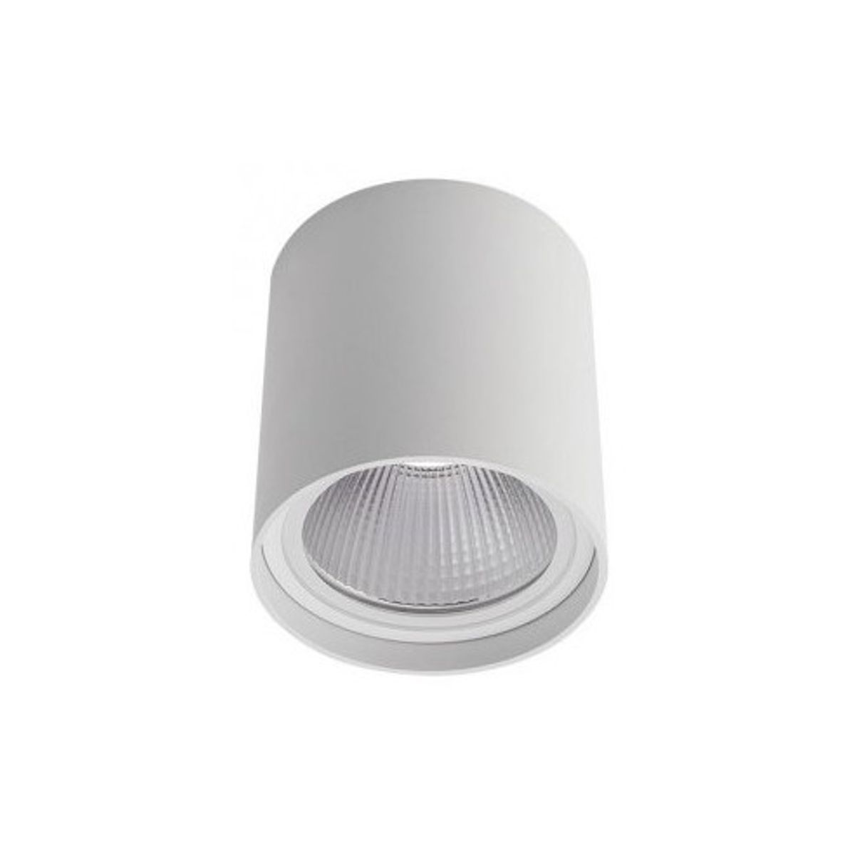 XIA Påbygningsspot i aluminium Ø9,5 cm 1 x 20W COB LED - Mat hvid