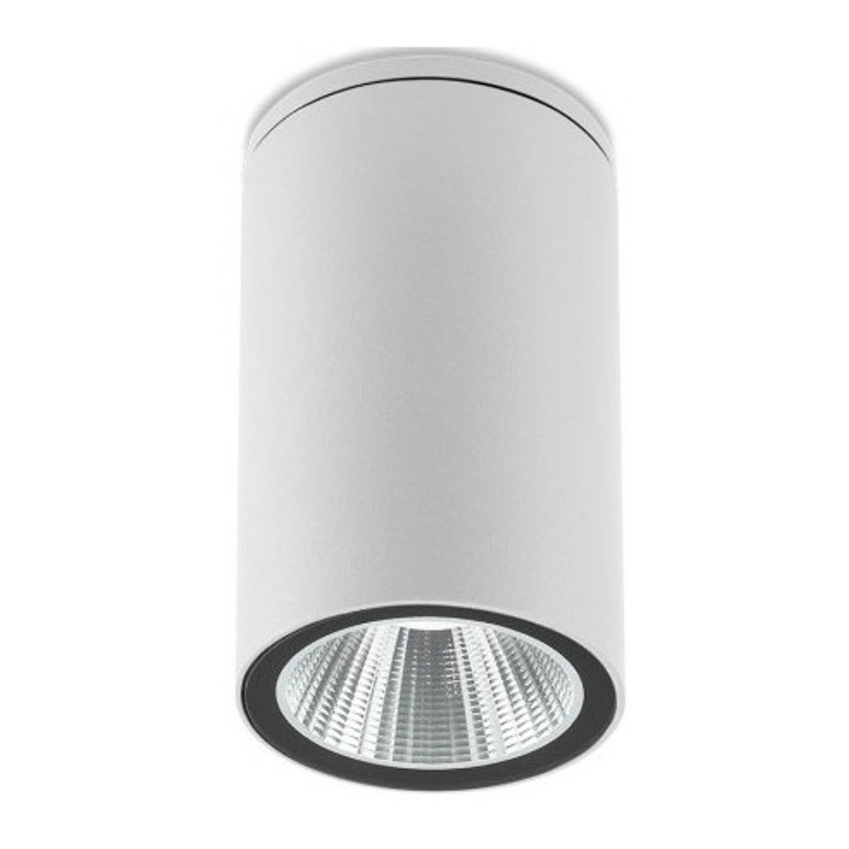 RAM Påbygningsspot i aluminium Ø6 cm 1 x 3W COB LED - Mat hvid