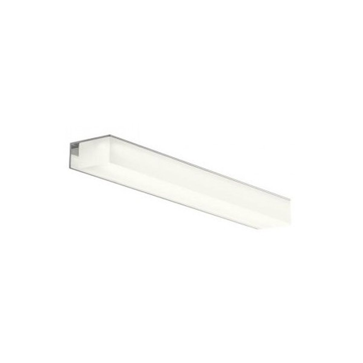 ERMES Badeværelseslampe til spejl i metal og akryl B60 cm 1 x 12W SMD LED - Krom/Satin