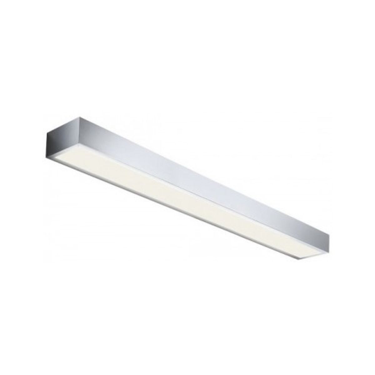 HORIZON Up-Down Badeværelseslampe i metal og polycarbonat B90 cm 1 x 24W SMD LED - Krom/Hvid