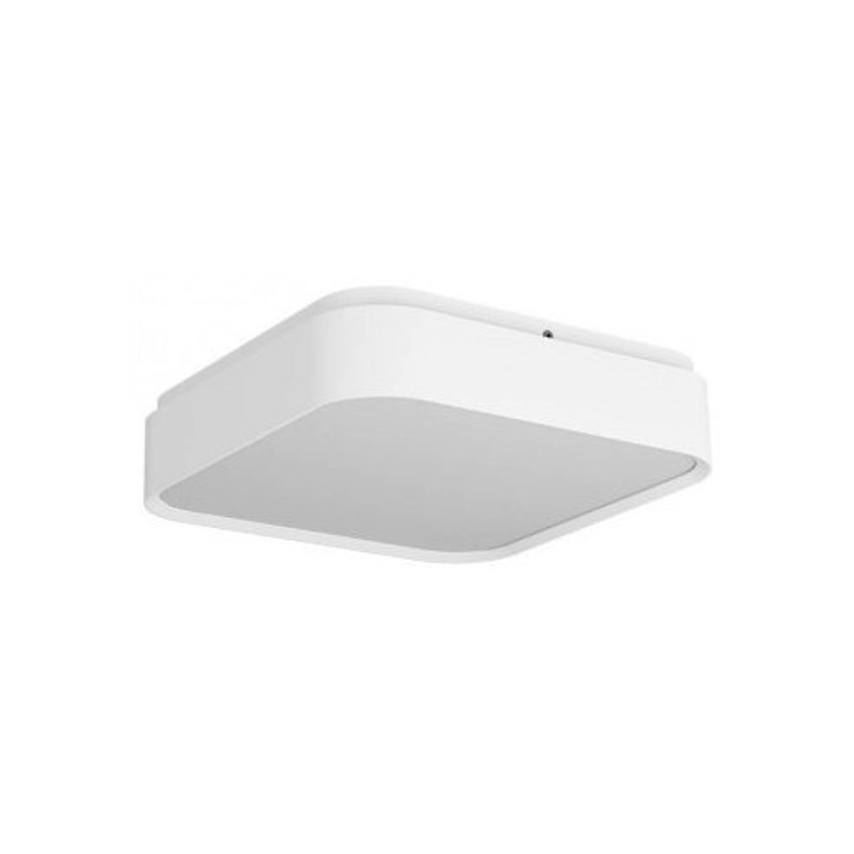 YOMO Plafond i aluminium og akryl 29,6 x 29,6 cm 1 x 32W SMD LED - Mat hvid