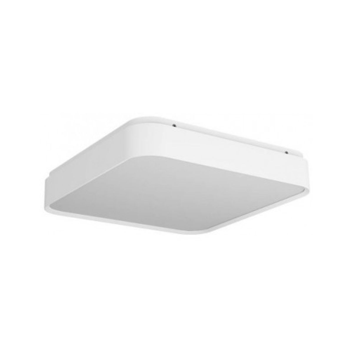 YOMO Plafond i aluminium og akryl 39,6 x 39,6 cm 1 x 47W SMD LED - Mat hvid