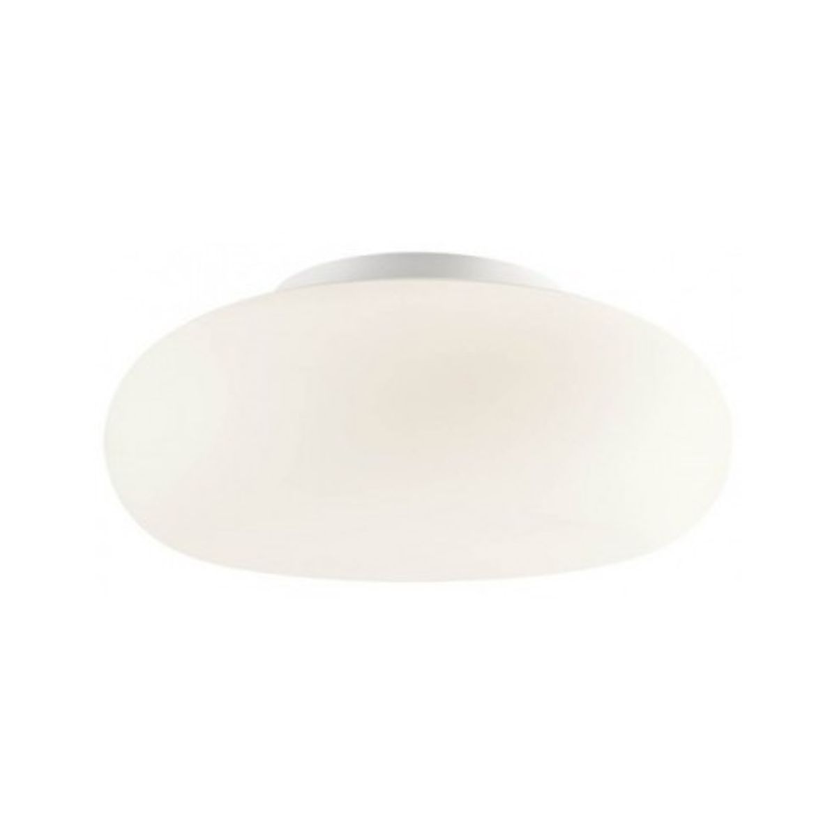 UBIS Plafond i aluminium og akryl Ø50 cm 1 x 42W SMD LED - Mat hvid