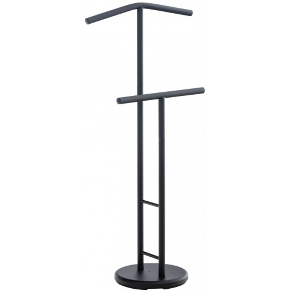 Stumtjener i metal H107 cm - Sort