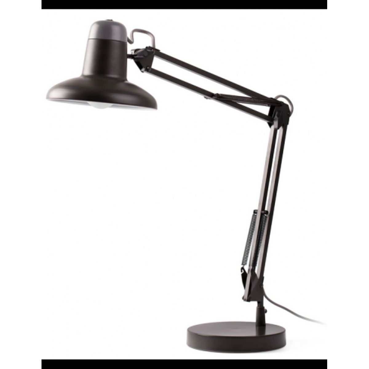 Skrivebordslampe H57 cm 1 x 15W LED - Mørkegrå