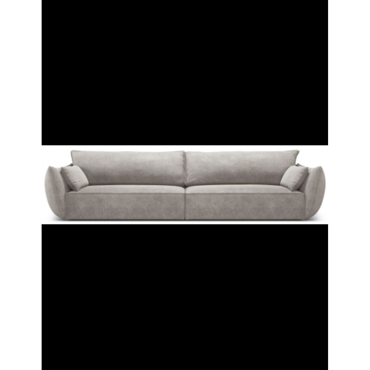 Kaelle 4-personers sofa i chenille B248 cm - Lysegrå