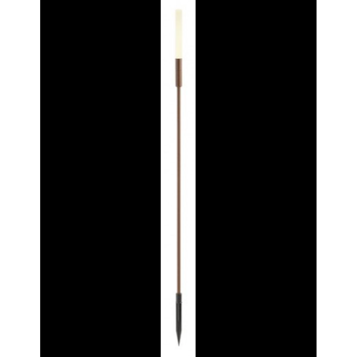 TORCH Bedlampe i aluminium og akryl H83 - 99 cm 1 x 1,5W CREE LED - Mat corten