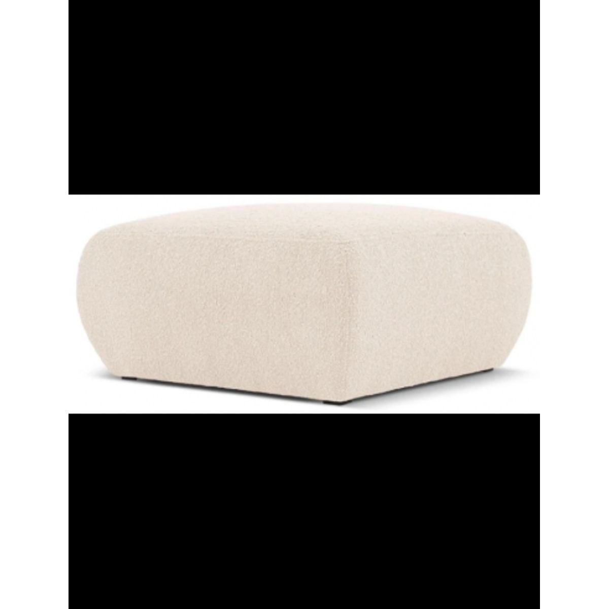 Molino puf til sofa i bouclé B75 x D75 cm - Beige