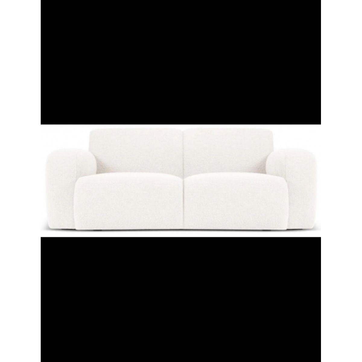 Molino 2-personers sofa i bouclé B170 x D95 cm - Hvid