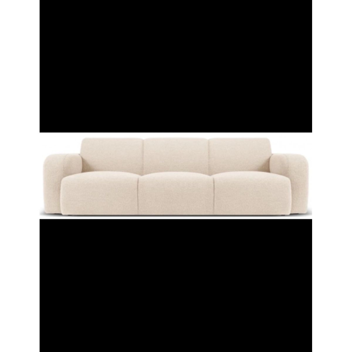 Molino 3-personers sofa i bouclé B235 x D95 cm - Beige