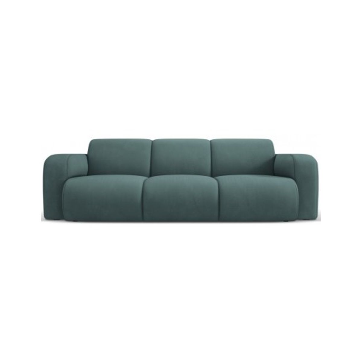 Molino 3-personers sofa i polyester B235 x D95 cm - Havgrøn