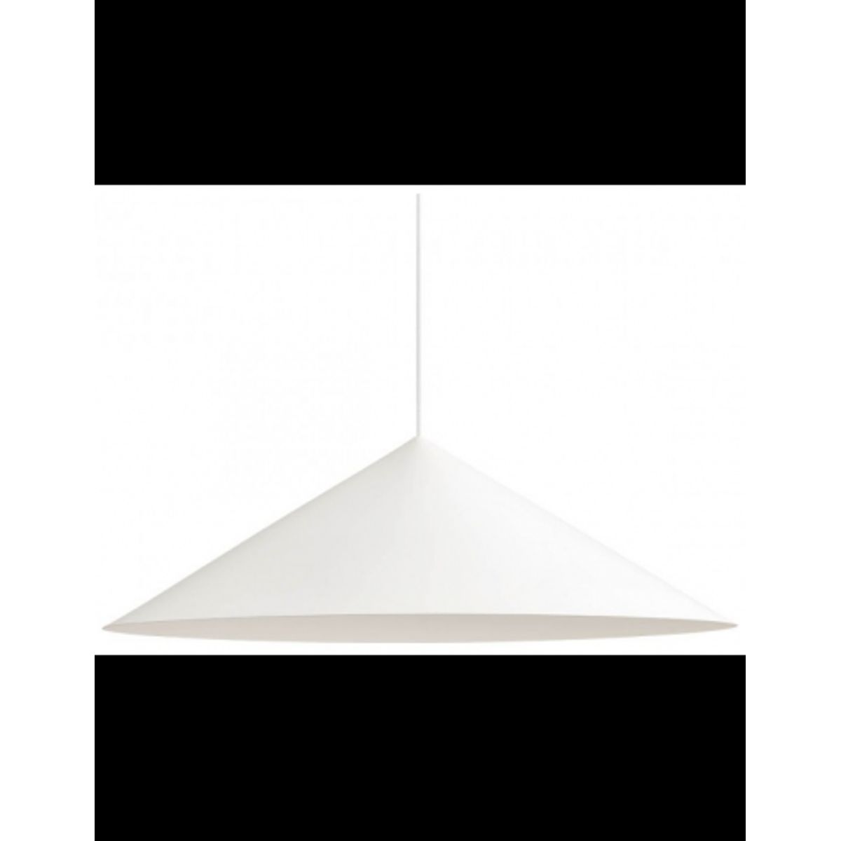 KONOS Loftlampe i aluminium Ø75 cm 1 x E27 - Mat hvid