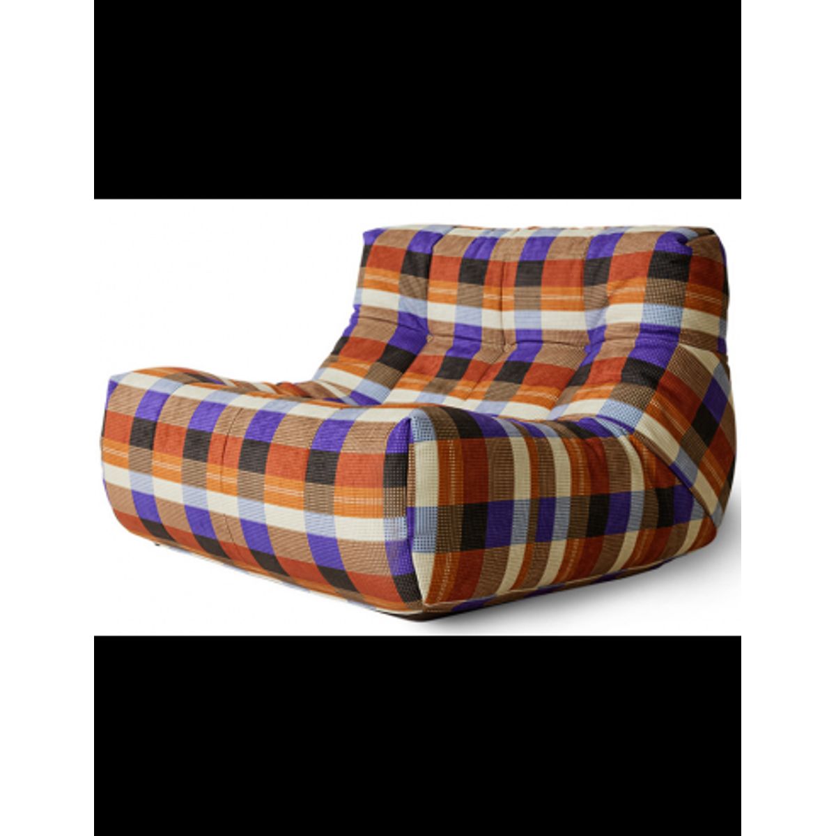 HK Lazy loungestol i polyester 105 x 105 cm - Multi