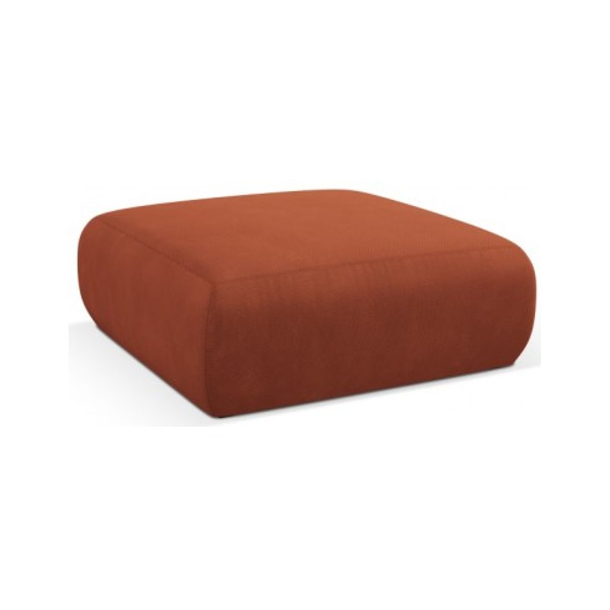 Molino puf til sofa i polyester B100 x D100 cm - Orange